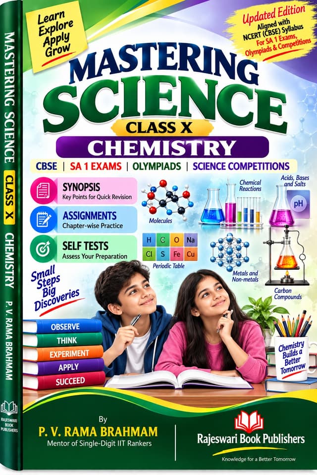 Class X IIT FOUNDATION CHEMISTRY